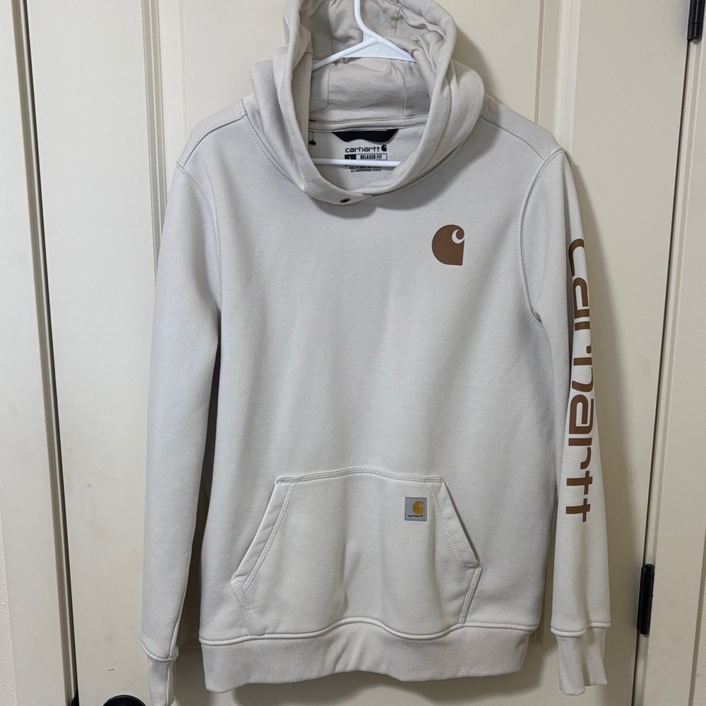 Carhartt Women’s Cream Hoodie Sweater